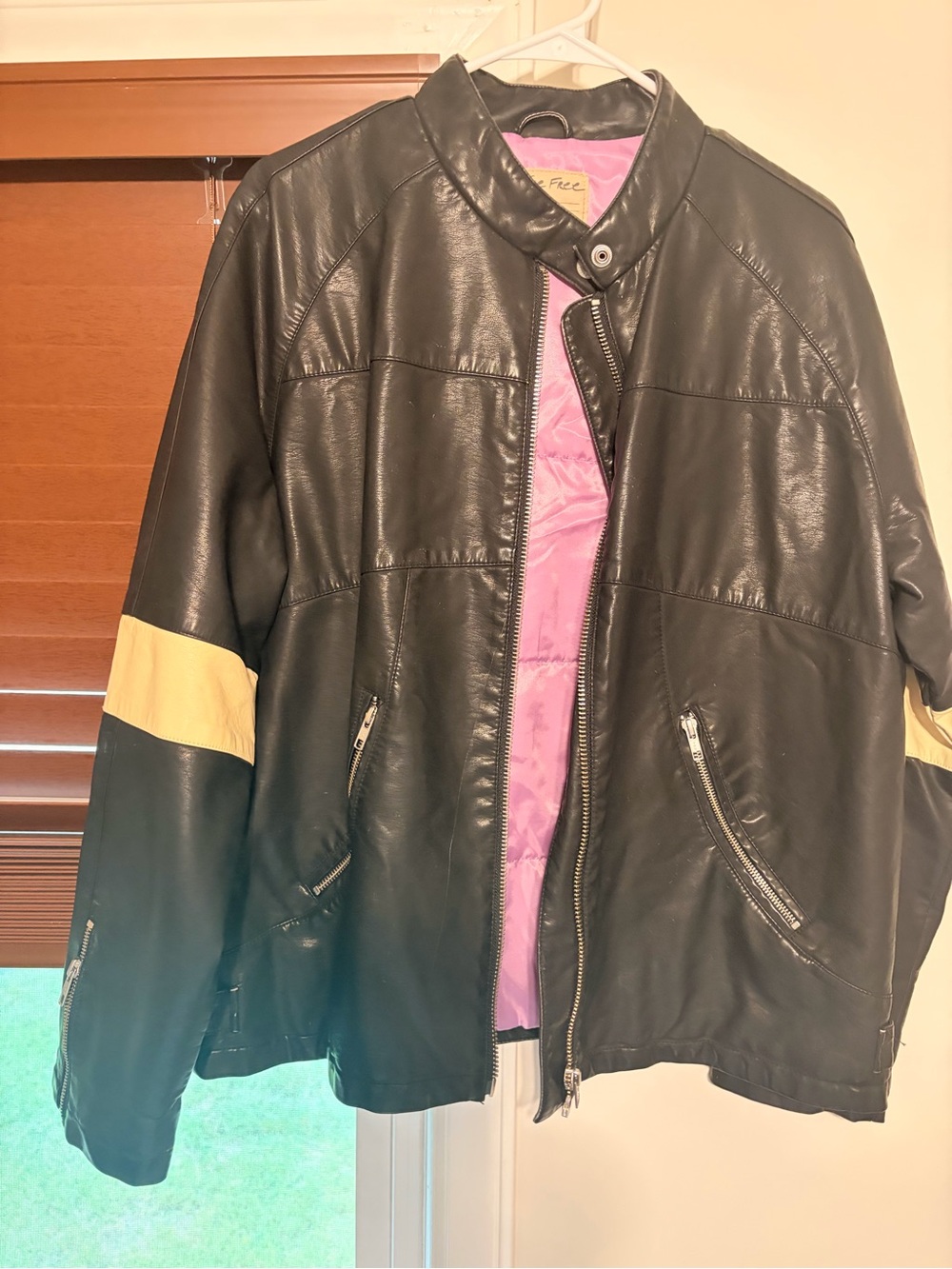 Free People Leather Jacket